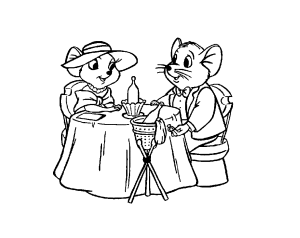 Bernard And Bianca Coloring Page Free Printable Coloring Pages On