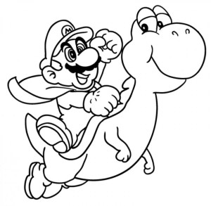 Coloriage Mario Roi Boo à imprimer