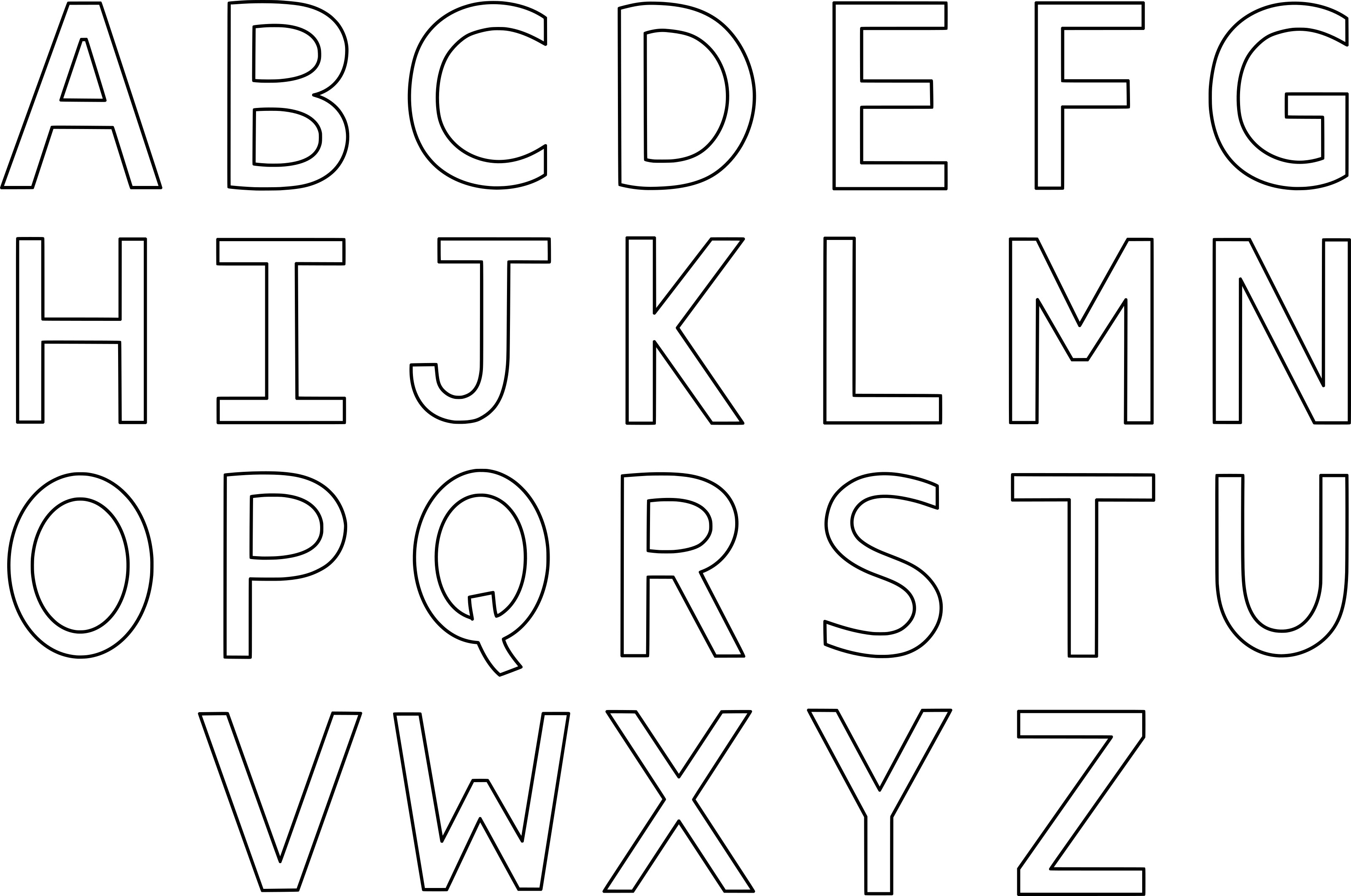 Coloriage Alphabet Imprimer
