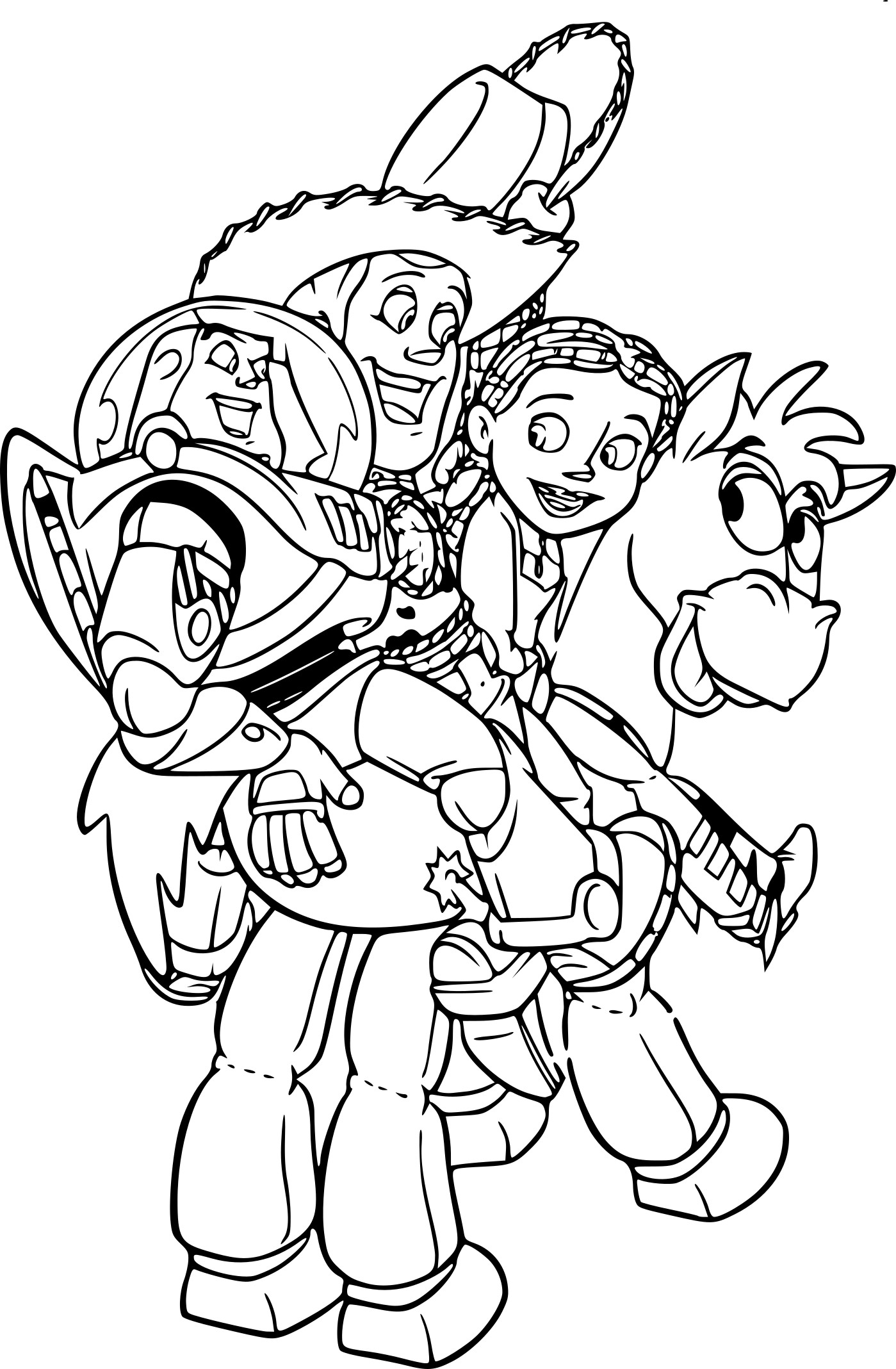 Coloriage Toy Story Imprimer