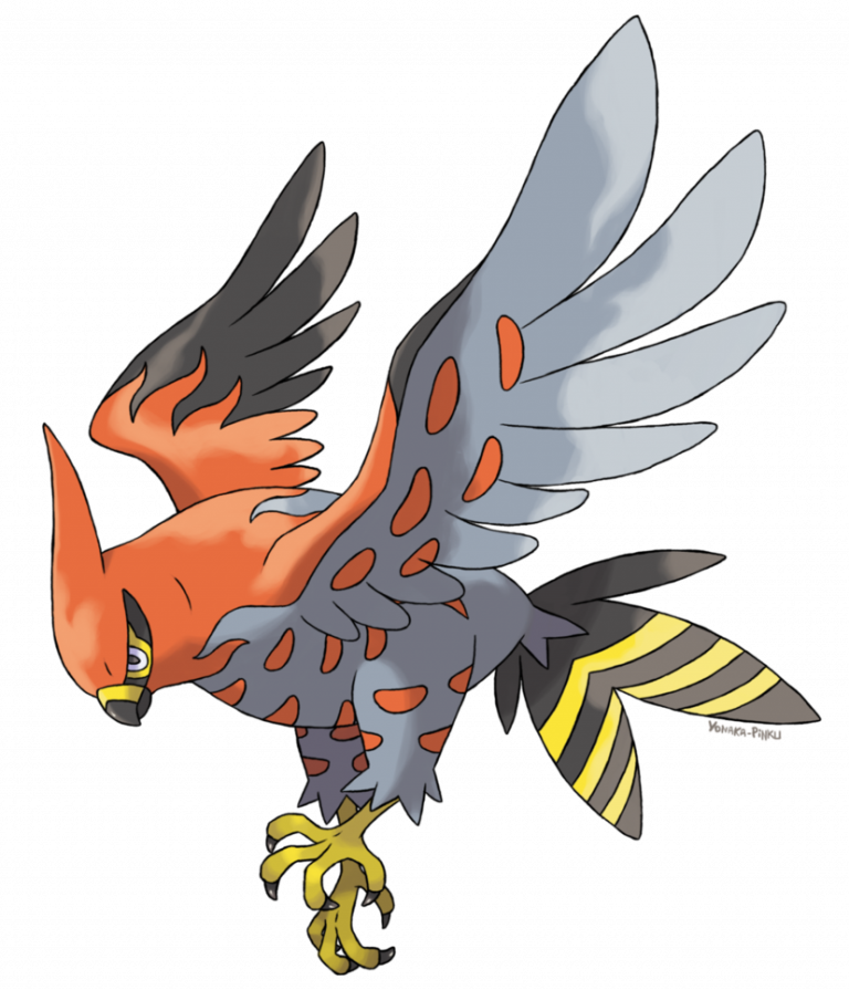 Talonflame Pokemon Coloring Page Free Printable Coloring Pages On