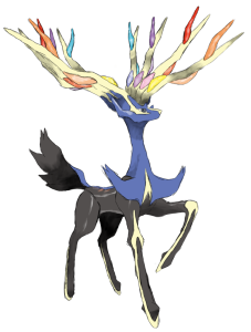 Xerneas Pokemon coloring page - free printable coloring pages on ...