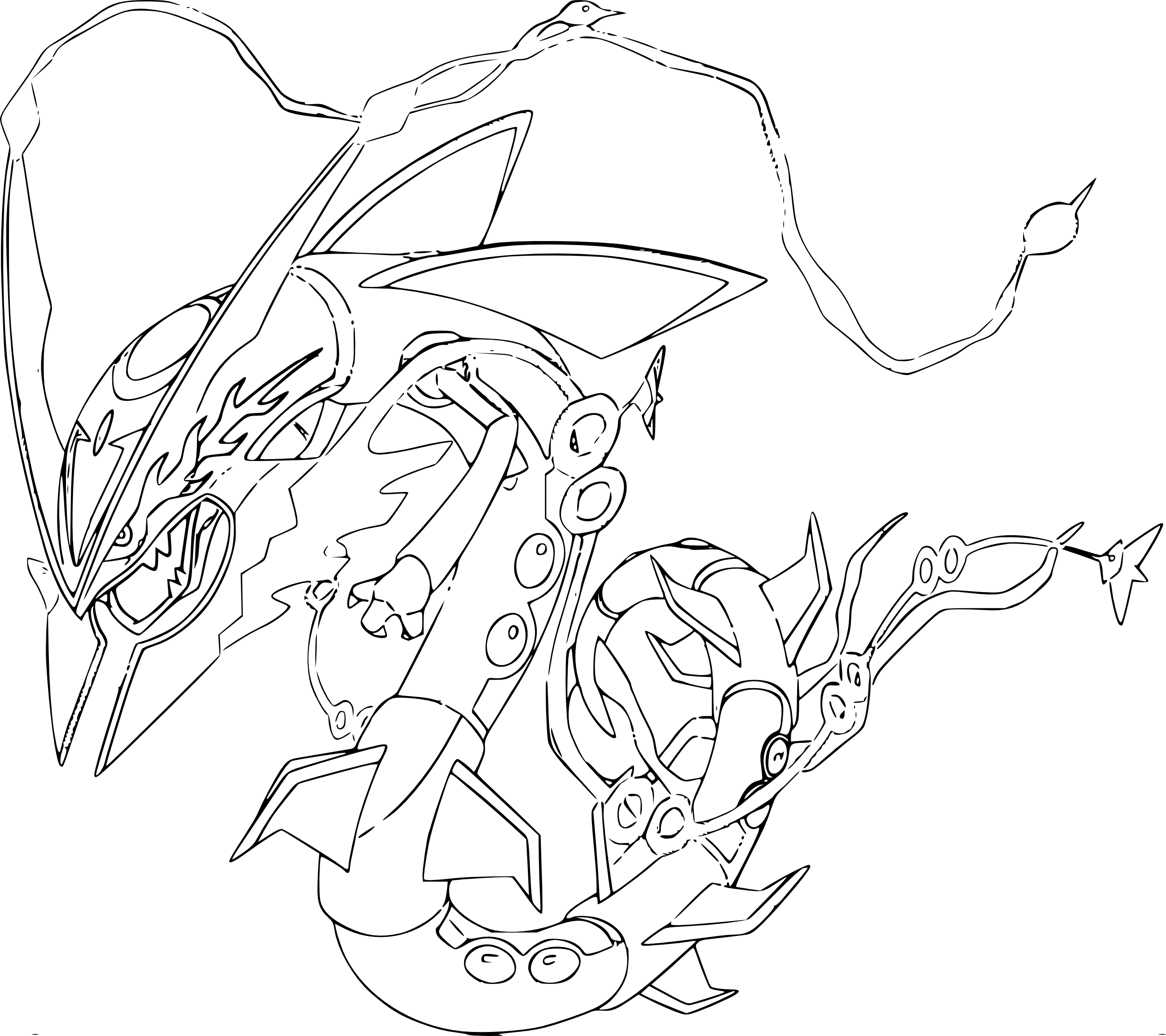 Drawing Pokémon Omega Ruby And Alpha Sapphire Art Graphic Design  Pixel Pokemon  Rayquaza Transparent PNG