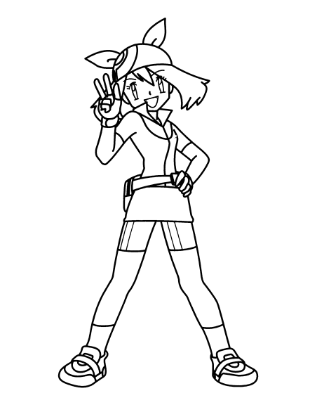 Free Pokemon Flora coloring page - free printable coloring pages on ...