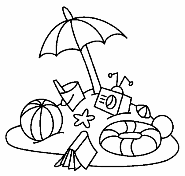 Corner Of The Beach coloring page - free printable coloring pages on ...