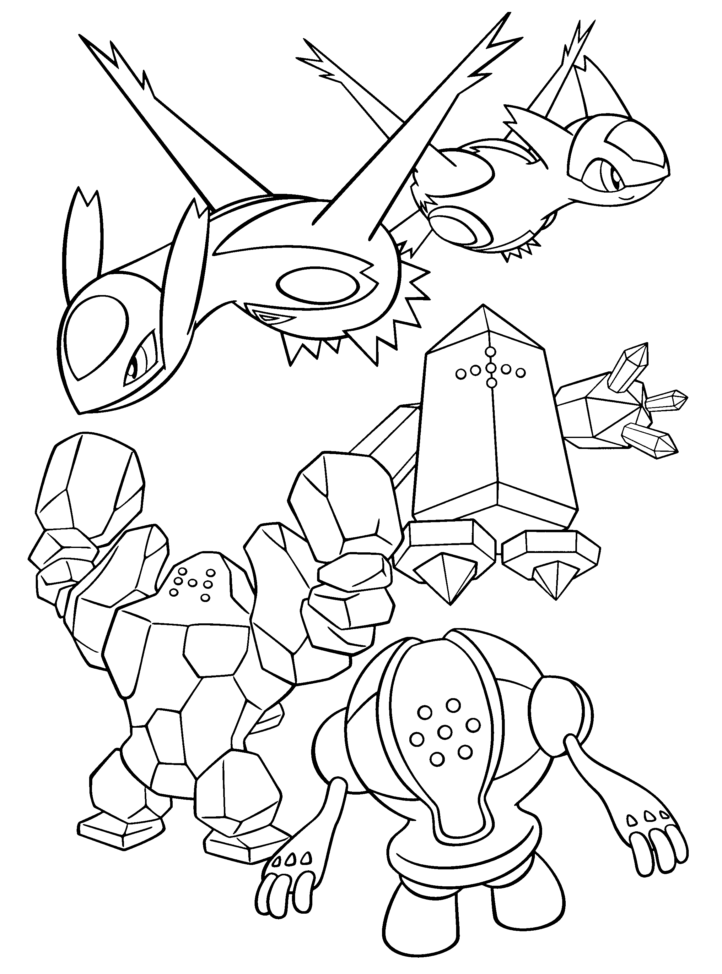 Legendary Pokemon Wallpapers Free Coloring Pages Infoupdate org