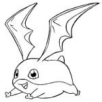 Drawing Coloring Digimon coloring page