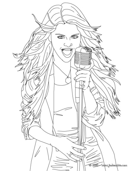 Zendaya Coloring Pages Sketch Coloring Page