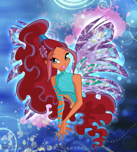 Winx Club drawing and coloring page - free printable coloring pages on ...