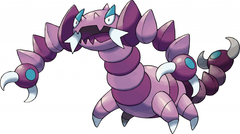 drapion coloring page in black and white pokemon