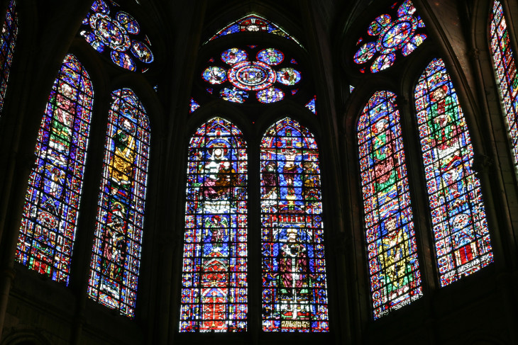 Stained Glass Of Cathedral