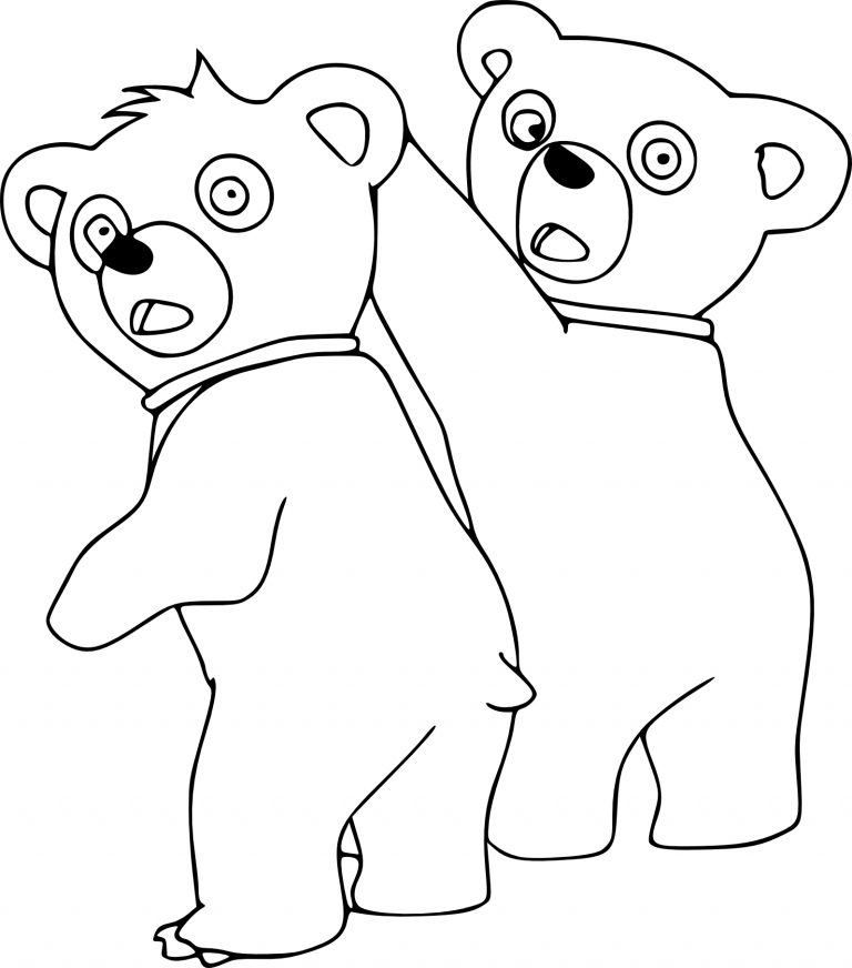 Monarch The Big Bear Of Tallac coloring page - free printable coloring