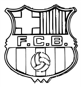 10 Beautiful Barcelona Crest Coloring Pages to Color