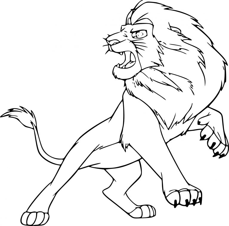 The Lion King 3 coloring page - free printable coloring pages on ...