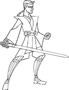 Anakin Skywalker coloring page - free printable coloring pages on ...