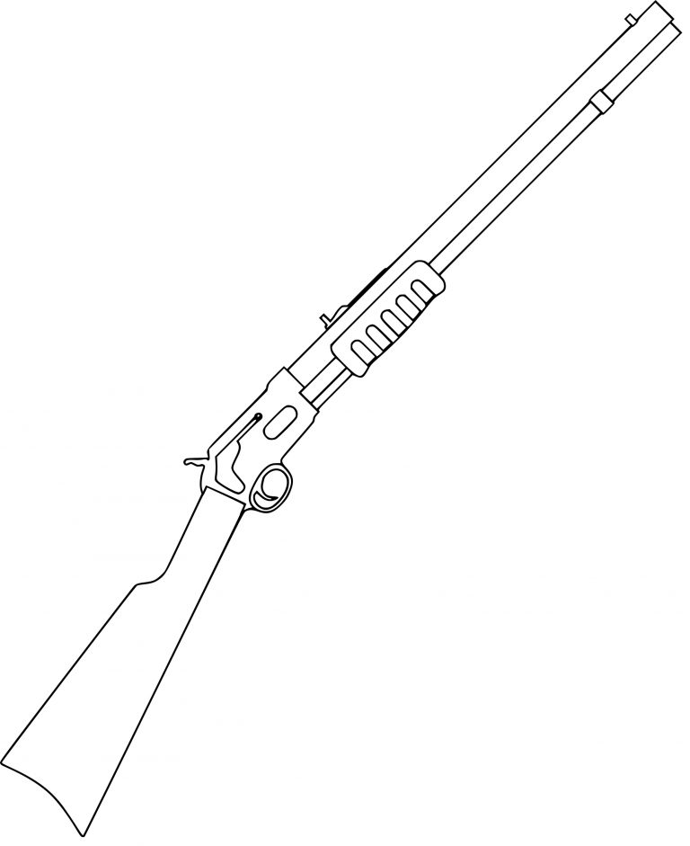 Shotgun coloring page 2 - free printable coloring pages on coloori.com