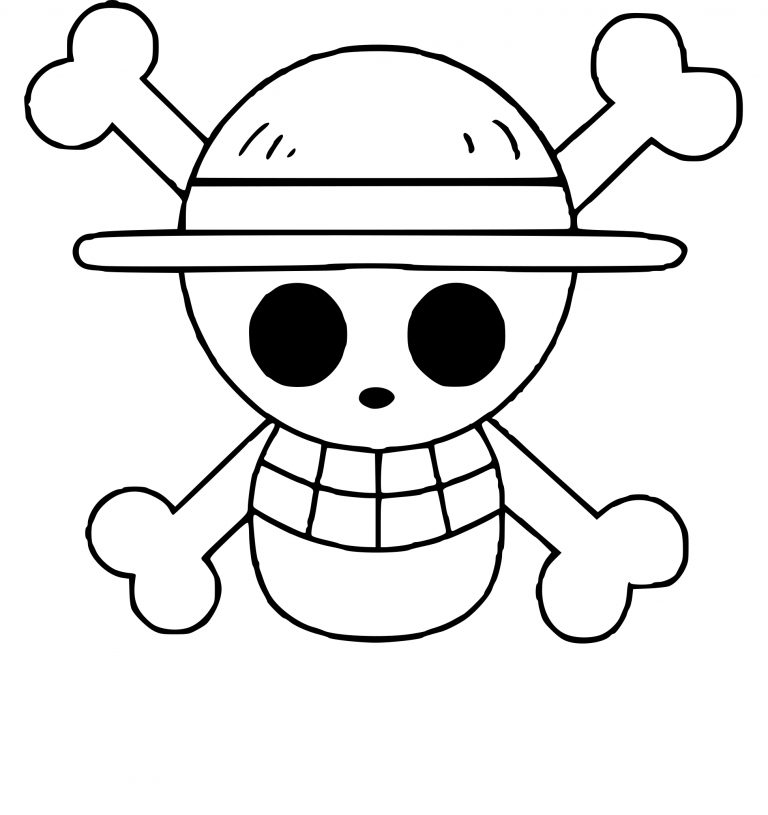 Mugiwara Flag coloring page - free printable coloring pages on coloori.com