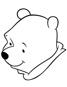 Easy Winnie coloring page - free printable coloring pages on coloori.com