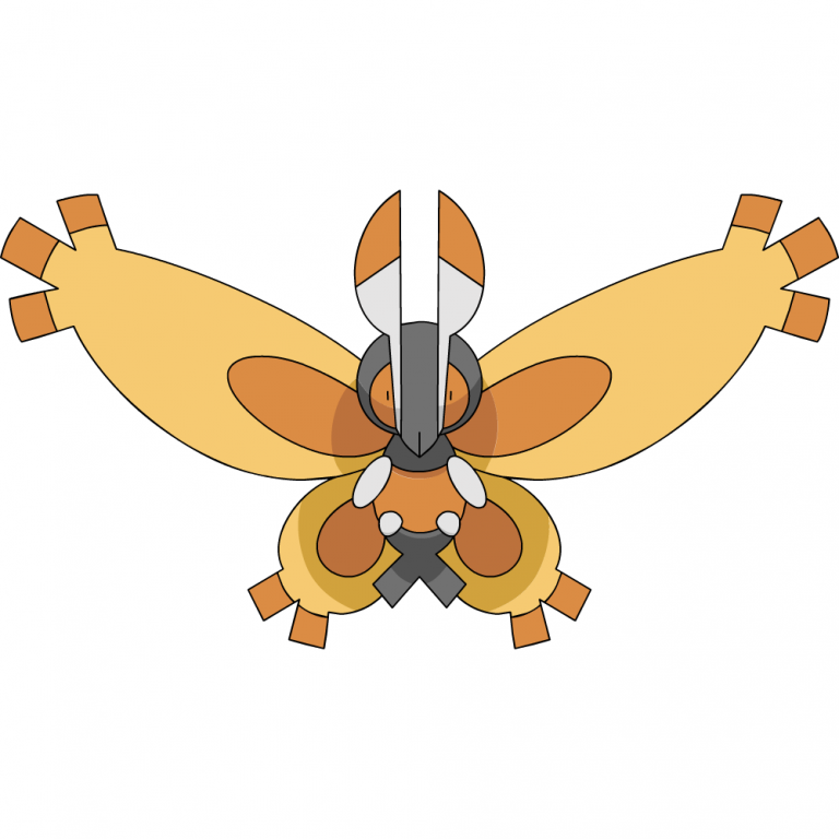 mothim coloring page png pokemon