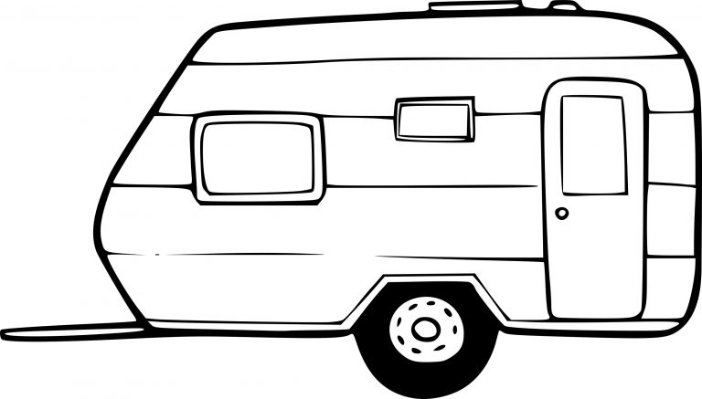 Caravan coloring page - free printable coloring pages on coloori.com