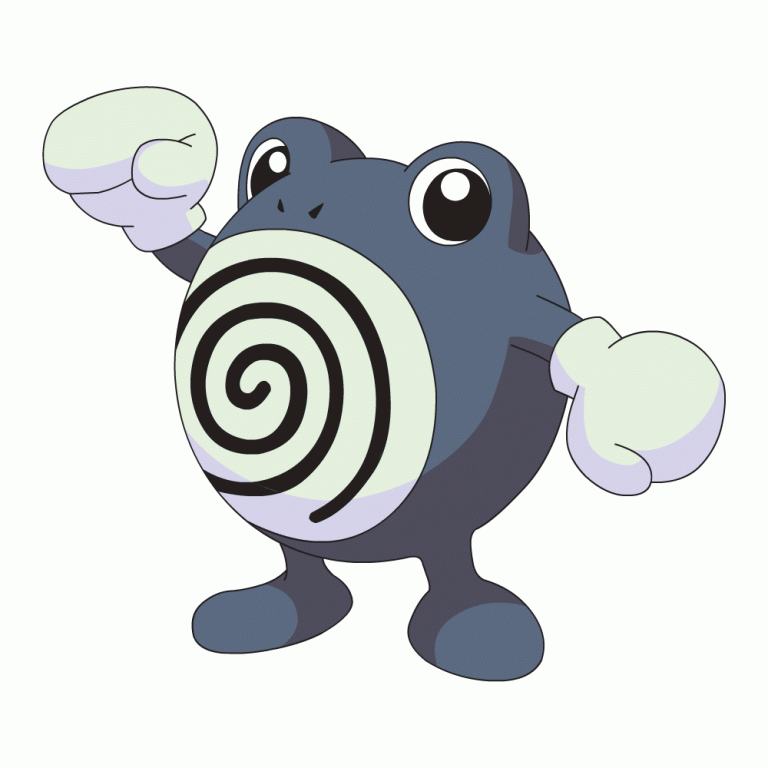 poliwhirl coloring page pokemon