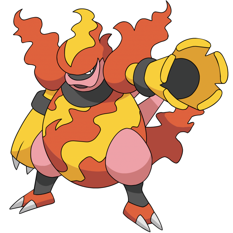 magmortar coloring page png pokemon