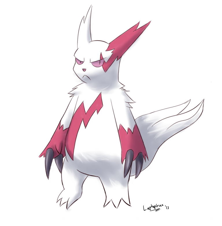 zangoose coloring page printable pokemon