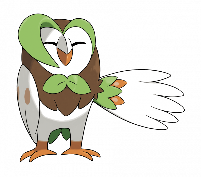 dartrix coloring page png pokemon