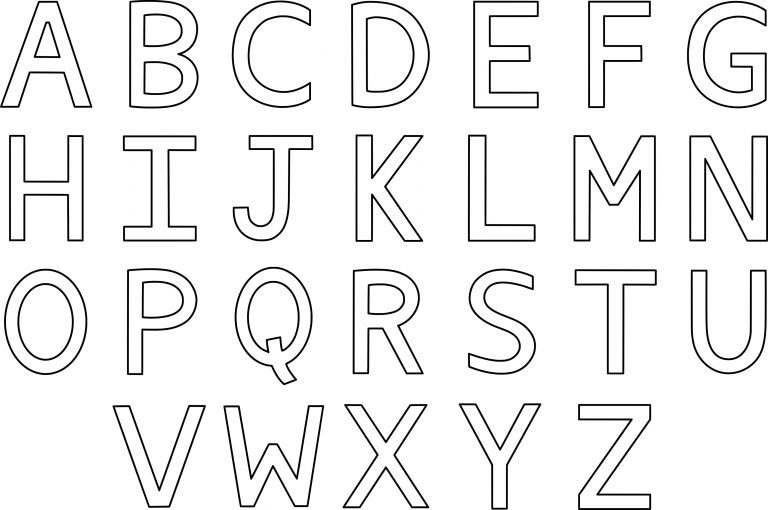 Alphabet coloring page - free printable coloring pages on coloori.com