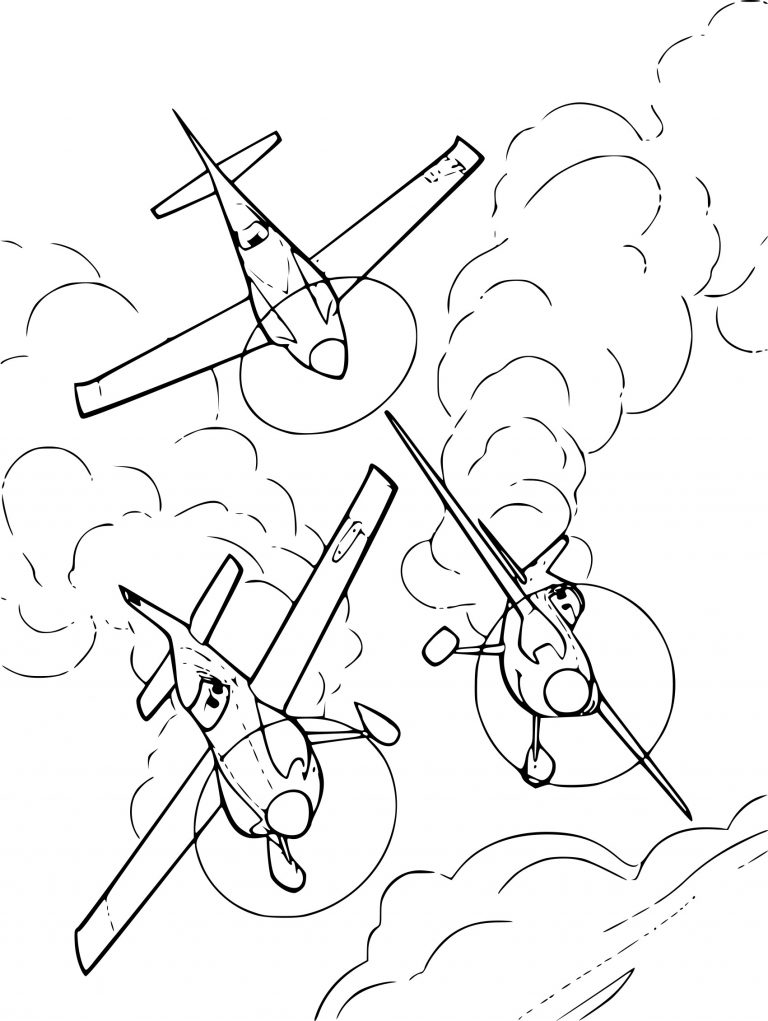 Planes Plane coloring page - free printable coloring pages on coloori.com