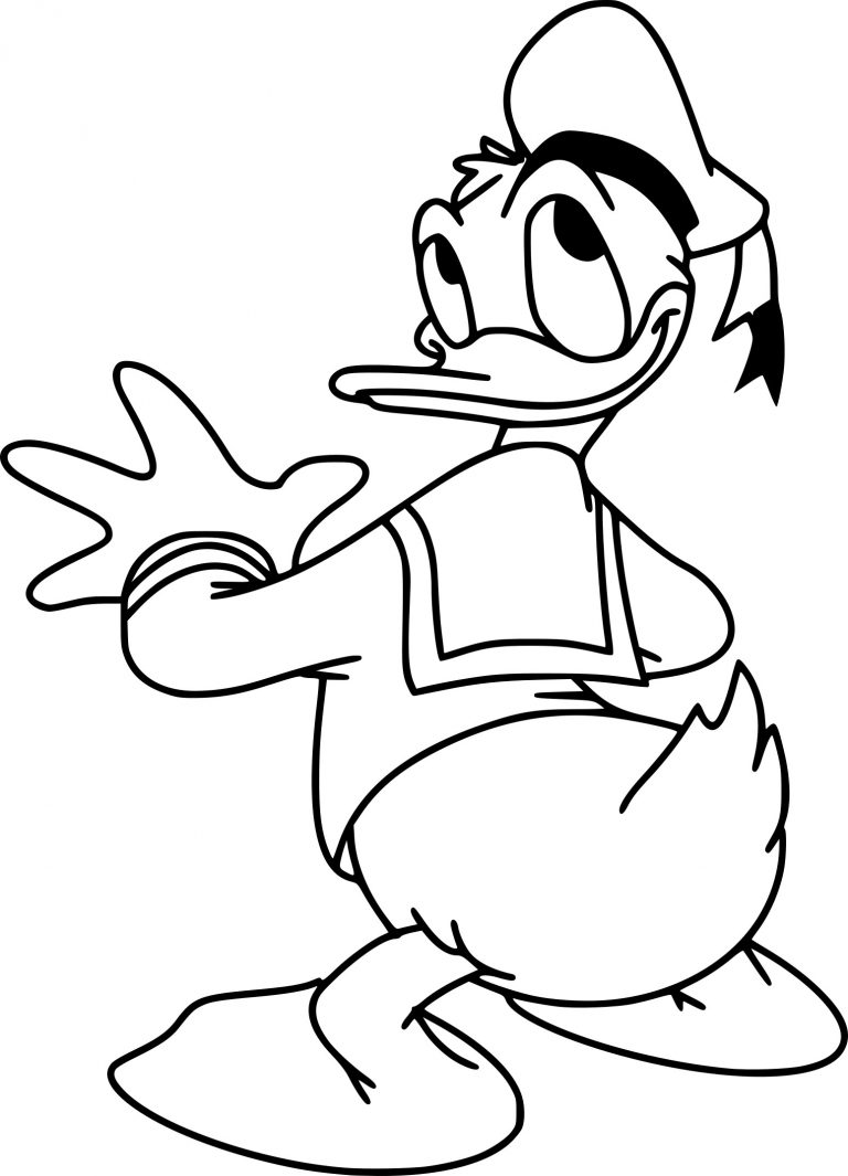 Donald Duck Free coloring page - free printable coloring pages on ...