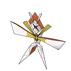 kartana coloring page transparent png pokemon