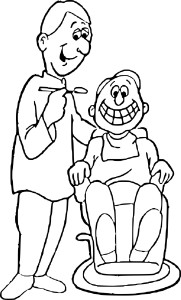 Dentist coloring page - free printable coloring pages on coloori.com